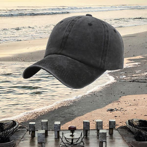 Casquettes de baseball vintage classiques en coton délavé à profil bas pour hommes et femmes, ajustables, avec lettres léopard et nœuds, style sportif - Product Image 3