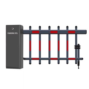 औद्योगिक स्वचालित बूरा बैरियर गेट कार पार्क एल्यूमीनियम ड्रॉप आर्म रिमोट कंट्रोल ट्रैफिक डीसी मोटर इलेक्ट्रिक बैरियर रोड गेट - Product Image 1