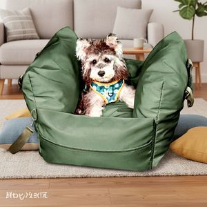 Cama para Perro para Coche, Impermeable, de Tela Oxford, Antideslizante, Lavable y Resistente a la Suciedad, Asiento para Perro Desmontable, Bolso de Viaje para Mascotas - Product Image 5