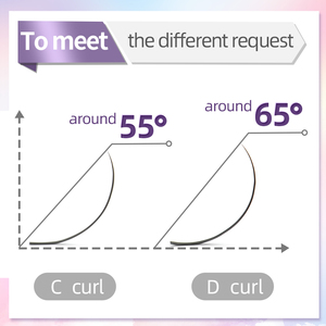 NAGARAKU Hình Dạng Một Cơ Sở Phẳng Mở Rộng Lông Mi Cá Nhân Dễ Dàng Để Áp Dụng Một Hình Dạng Lashes Natural Superroots Mink Lông Mi Giả - Product Image 4