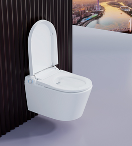 Nouvelle toilette intelligente de luxe à nettoyage automatique, <span class=keywords><strong>WC</strong></span> mural intelligent avec télécommande - Product Image 2