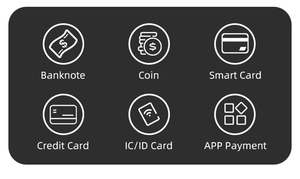Pof trả trạm tự phục vụ thanh toán <span class=keywords><strong>kiosk</strong></span>, màn hình cảm ứng vé thiết bị đầu cuối cho bãi đậu xe với đồng xu hóa đơn QR code <span class=keywords><strong>Reader</strong></span> - Product Image 6