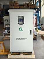 Pabrik Tiga Fasa 100kva 150kva AVR 220v 60Hz Tahan Air Input 176 hingga 264v