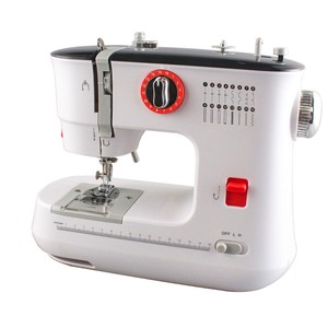 Fanghua FHSM-519A Home <b>Sewing</b> <b>Machine</b> Mini Portable Overlock Buttonhole Stitching 16 Stitches Semi <b>Automatic</b> - Product Image 3