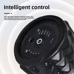 Équipement de yoga pour la maison, ballon de massage pour étirements du dos avec fonction musicale, taille 160 mm, pratique, noir, SM-422 - Product Image 4