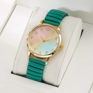 Última Tendencia en Diseño: Reloj de Cuarzo para Mujer, Estilo Retro, con Esfera Grande de Aleación y Cronometraje Digital, Venta al Por Mayor - Product Image 4