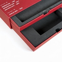 Boîte à tiroirs double couche en carton pour étui de téléphone, écouteurs Bluetooth, accessoires mobiles, boîte en papier créative de luxe personnalisée