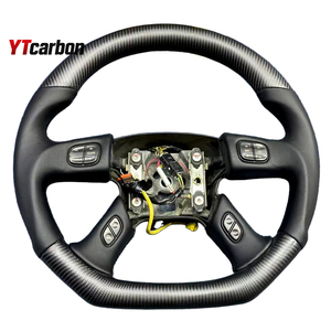 Volante <span class=keywords><strong>de</strong></span> Fibra <span class=keywords><strong>de</strong></span> Carbono Real Personalizado <span class=keywords><strong>de</strong></span> Estilo <span class=keywords><strong>de</strong></span> Carreras Modificado para Accesorios Interiores <span class=keywords><strong>de</strong></span> Automóviles YTcarbon para Envoy Auto Parts - Product Image 6