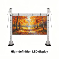 P2.6 Outdoor-Miet-LED-Bildschirm 500*500mm Hohe Bildwiederholrate LED-Videowand Kommerzielle Werbe-LED-Tafel