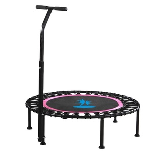 Trampolín Rebotador FULI Sport Fitness <span class=keywords><strong>con</strong></span> Cuerdas Elásticas y <span class=keywords><strong>Barra</strong></span> de Agarre Ajustable para Entrenamiento de Cardio para Adultos - Product Image 6