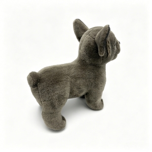 Peluche réaliste de bouledogue français sur mesure, haute qualité, gris, jouet en peluche pour chiot, vente en gros, cadeau - Product Image 6
