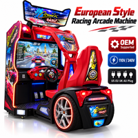 LST Wholesale Machine de jeu d'arcade de course automobile 42 pouces à monnayeur, simulateur de conduite