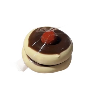 Xiaohongshu-style Strawberry Soufflé Simulation Food Squishy Cake, Squishy Toy With a Squishy Texture, a Stress-relief Gadget - Product Image 5