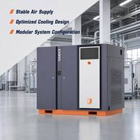 Compresseur à vis à vitesse variable 55 kW 8 bars, compresseur d'air intelligent pour machines de moulage par injection plastique avec contrôle HMI