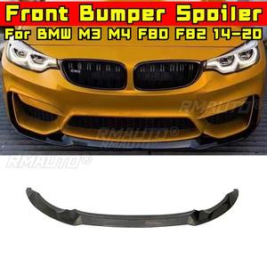 Alerón delantero para coche, difusor, divisor, negro brillante, pieza de modificación para BMW M3 M4 F80 F82 2014-2020, accesorios para coche - Product Image 2