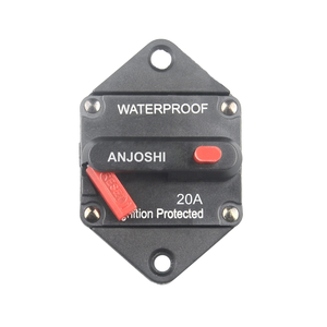 Disjoncteur conventionnel à 2 pôles à haute capacité <span class=keywords><strong>de</strong></span> coupure, usage industriel, 12V/48V CC, pour bateau, voiture, yacht et camping-car - Product Image 1