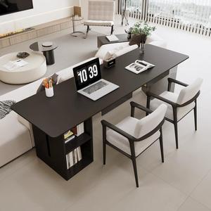 Modern Simple White Wood <strong>Desk</strong> with Drawer Multi-Functional Computer Table <strong>for</strong> <strong>Small</strong> Apartment <strong>Office</strong> - Product Image 5