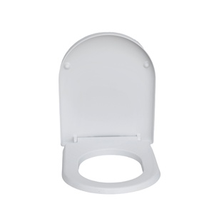 Dual-tuôn ra hình bầu dục Màu trắng mỏng bể nhà vệ sinh bát nhanh chóng phát hành chỗ ngồi Úc Watermark trở lại tường hai mảnh thiết kế hình dạng kéo dài - Product Image 5