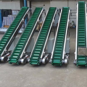 Sabuk PVC Hijau Anti Selip Tahan Aus Dinding Samping Berpaku Sabuk Konveyor PVC Bergelombang - Product Image 5