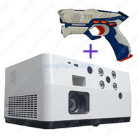 SN4000 Mur interactif AR populaire Réalité augmentée Écran LCD 1080P Portable Extérieur Jeu de tir interactif 3D Projecteur