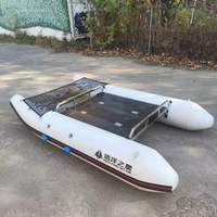 HY-LY260 Kit de siège gonflable flottant pas cher pour une personne, ponton, moteur hors-bord, bateau de surf pour une personne