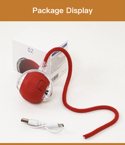 Dễ thương đuôi dài mèo trêu chọc bóng có thể sạc lại nhô ra bóng mèo tự giải trí chống đỡ chán nản Buster - Product Image 6