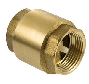 Válvula de Retención de Bronce de 20 mm para Sistemas de Plomería y Riego, Material de Sellado de PTFE, Accionamiento Manual - Product Image 4