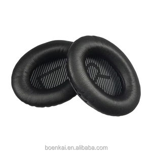 Coussinets d'oreille de remplacement pour casque <span class=keywords><strong>BOSE</strong></span> QC35, en cuir PU souple haute densité, respirants, isolation phonique - Product Image 5