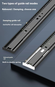 Rail <span class=keywords><strong>coulissant</strong></span> ultra-mince avec <span class=keywords><strong>porte</strong></span>-<span class=keywords><strong>pantalon</strong></span> de rangement de style tiroir <span class=keywords><strong>porte</strong></span>-vêtements télescopique caché pour matériel de garde-robe de balcon - Product Image 3