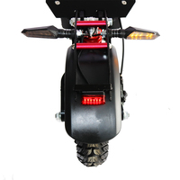 Stok Gudang AS & EU 1200 Skuter Listrik X6 Dewasa Off-road Lipat Bertenaga 2400 Dual Motor Pengiriman Cepat