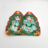 Sac de sapin de noël personnalisé, vente en gros, sac d'emballage de bonbons
