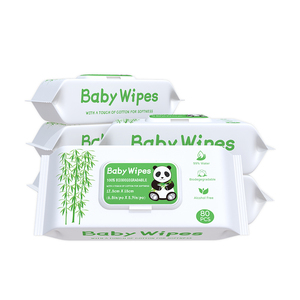 Lingettes sèches en <span class=keywords><strong>bambou</strong></span>, Logo Oem, paquet unique, lingettes de nettoyage désinfectantes, écologiques, sans parfum, en tissu de <span class=keywords><strong>bambou</strong></span> - Product Image 5