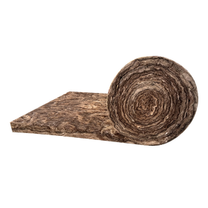 Manta aislante de fibra de vidrio Ecobrown, <span class=keywords><strong>aislamiento</strong></span> térmico y acústico para techos comerciales, rollo de lana de vidrio, cara Kraft - Product Image 4