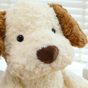 批发超柔软毛绒狗动物毛绒玩具定制标志枕垫pp棉填充物非常适合缓解压力 - Product Image 6