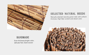 Persianas enrollables de bambú sostenibles para jardín, patio e interiores, estilo opaco para exteriores - Product Image 6