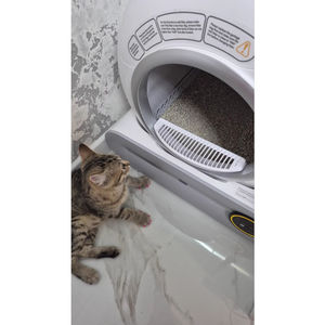 Caja de Arena para Gatos Eléctrica sin Olor, Inodoro Automático para Gatos con Temporizador, Control por Aplicación, 9L, Caja de Arena Autolimpiable Inteligente - Product Image 4
