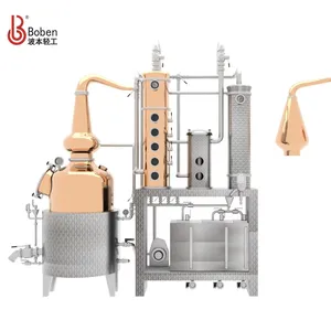 Piccolo distillatore di alcol Gin che fa l'attrezzatura di distillazione della macchina