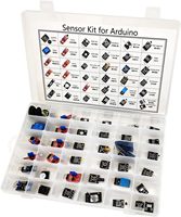 Kit de capteurs 37-en-1, ensemble de 37 capteurs, kit de capteurs 45-en-1 compatible avec les Arduinos, en stock