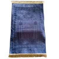 Tapis de prière 2026 adapté aux personnes âgées avec mousse à mémoire de forme épaisse, tapis de genouillère confortable et rembourré pour la prière, fabriqué à la machine