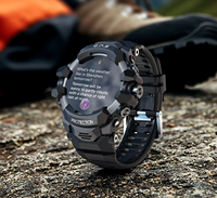 Reloj Inteligente Deportivo para Exteriores con GPS, Natación, Buceo, Brújula, Altímetro, Pesca, Múltiples Modos Deportivos, Reloj Inteligente con GPS