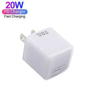 Chargeur rapide USB-C 20W avec ports Type C, prise US/UE, adaptateur secteur USB Type C pour <span class=keywords><strong>Apple</strong></span> <span class=keywords><strong>iPhone</strong></span> <span class=keywords><strong>14</strong></span> 15 16 Pro - Product Image 5