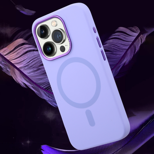 Funda Magnética de Silicona Colorida para Teléfono, Protección Completa de la Lente de la Cámara, Delgada y Antideslizante para iPhone 17 Air, 16, 15 Pro Max, 14 Pro, 13 - Product Image 5