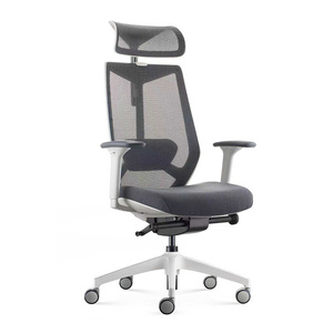 Sedia da Ufficio Ergonomica Moderna con Schienale Alto in Rete, Girevole e Regolabile, con Supporto Lombare per Casa e Ufficio - Product Image 1