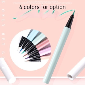 <span class=keywords><strong>Eye</strong></span>-<span class=keywords><strong>liner</strong></span> liquide coloré en gros Eyeliner liquide à paillettes imperméable de marque privée - Product Image 3