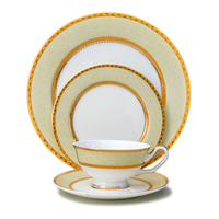 Cadeaux Offre Spéciale personnalité vaisselle en céramique personnalisée Relief or bone china vaisselle en céramique