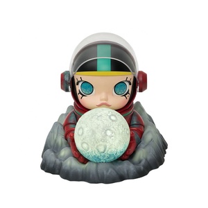 ของแท้ 100% POPMART MEGA SPACE MOLLY Hello Moon Series Atmosphere Moon Light กล่องสุ่ม ของตกแต่งสุดฮิต ของขวัญสุดสร้างสรรค์ - Product Image 1