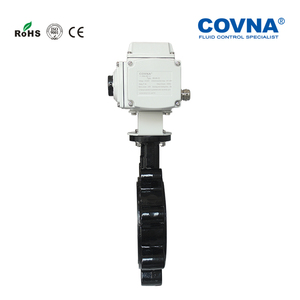 Vente Flash B2B Covna : Vanne Papillon Motorisée Électrique en Fonte Ductile DN50 AC220V avec Manchon de Contrôle Électrique en PTFE - Product Image 4