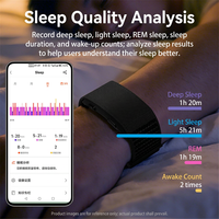 Bracelet intelligent sans écran P13, moniteur de santé, bracelet de suivi du sommeil, fréquence cardiaque, oxygène sanguin, Bluetooth pour le sport
