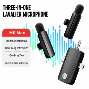 Nuevo Micrófono Lavalier Inalámbrico Mini 2.4G para iPhone y Android con Cancelación de Ruido, Micrófono de Solapa para Grabación de Audio en <span class=keywords><strong>YouTube</strong></span> y Vlogs - Product Image 3
