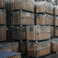 Cage de stockage pliable en acier galvanisé, best-seller, pour le tri des marchandises dans les supermarchés et les centres de distribution